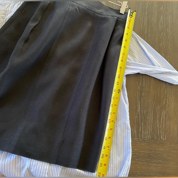 CHANEL classic wool pencil skirt - black - Picture 9 of 9